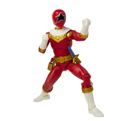 Power Rangers Lightning Collection Zeo Red Ranger Zeo Pod Sword detail for authentic action.