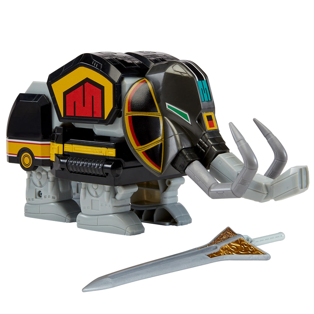 Power Rangers Mastodon Dinozord in dynamic action pose for imaginative play
