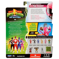 Power Rangers Mighty Morphin Re-Ignition classic design brings nostalgic charm for fans.