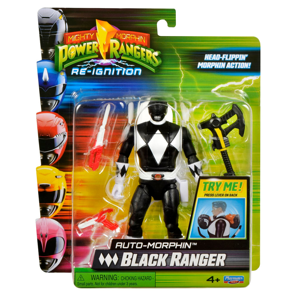 Power Rangers Mighty Morphin Re-Ignition articulation points for versatile posing
