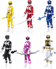 Power Rangers Mighty Morphin yellow ranger figure – ideal for co-play and display shelves.