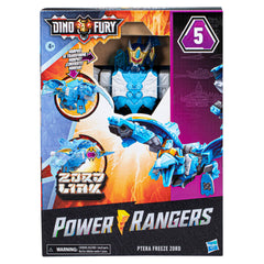 Ptera Freeze Zord morphs between Pterodactyl and Egg Mode for play