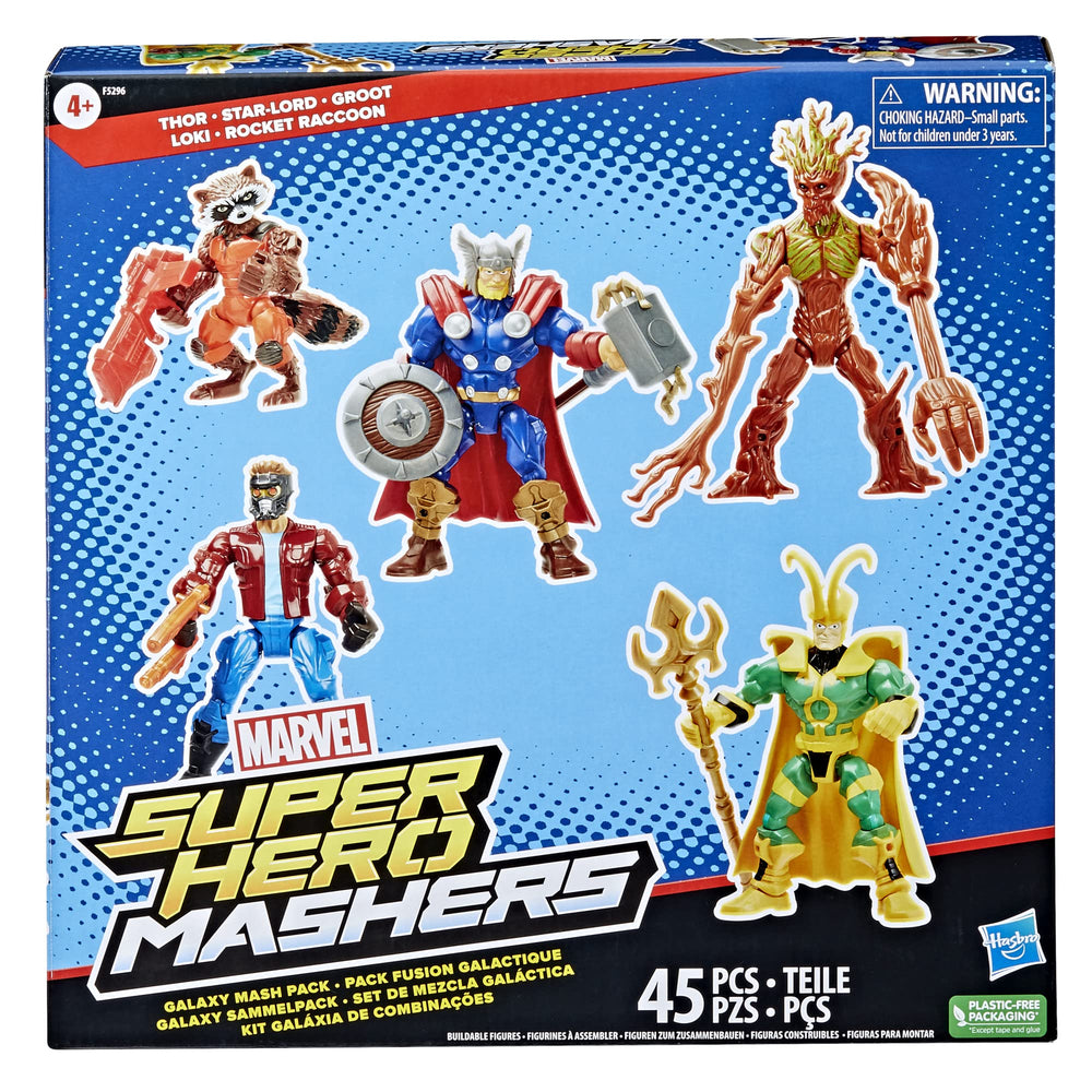Power Rangers Star-Lord figure front ready for space adventures