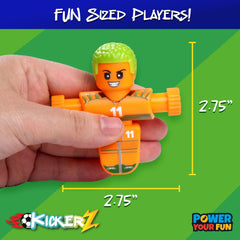 Power Your Fun KickerZ tabletop soccer for family-friendly competition