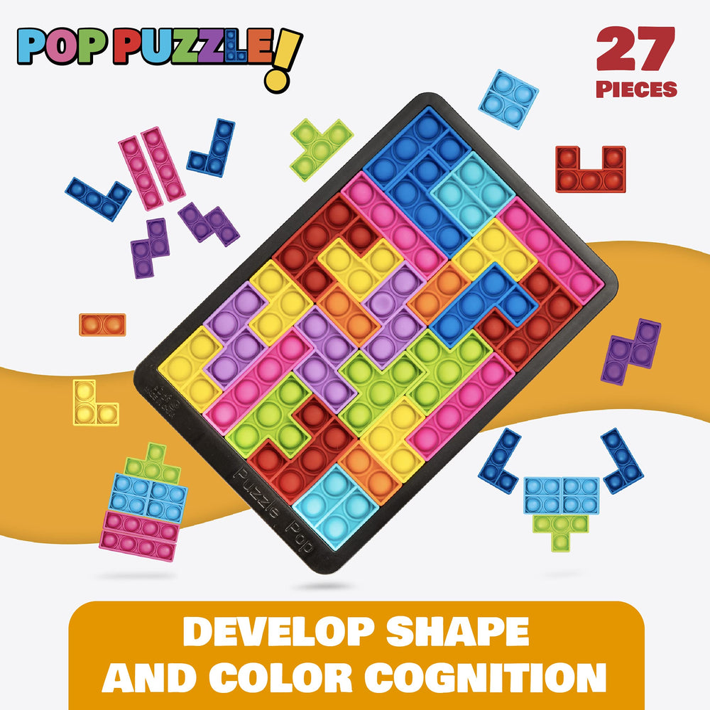 Power Your Fun silicone puzzle pieces showcase vibrant colors and tactile feedback