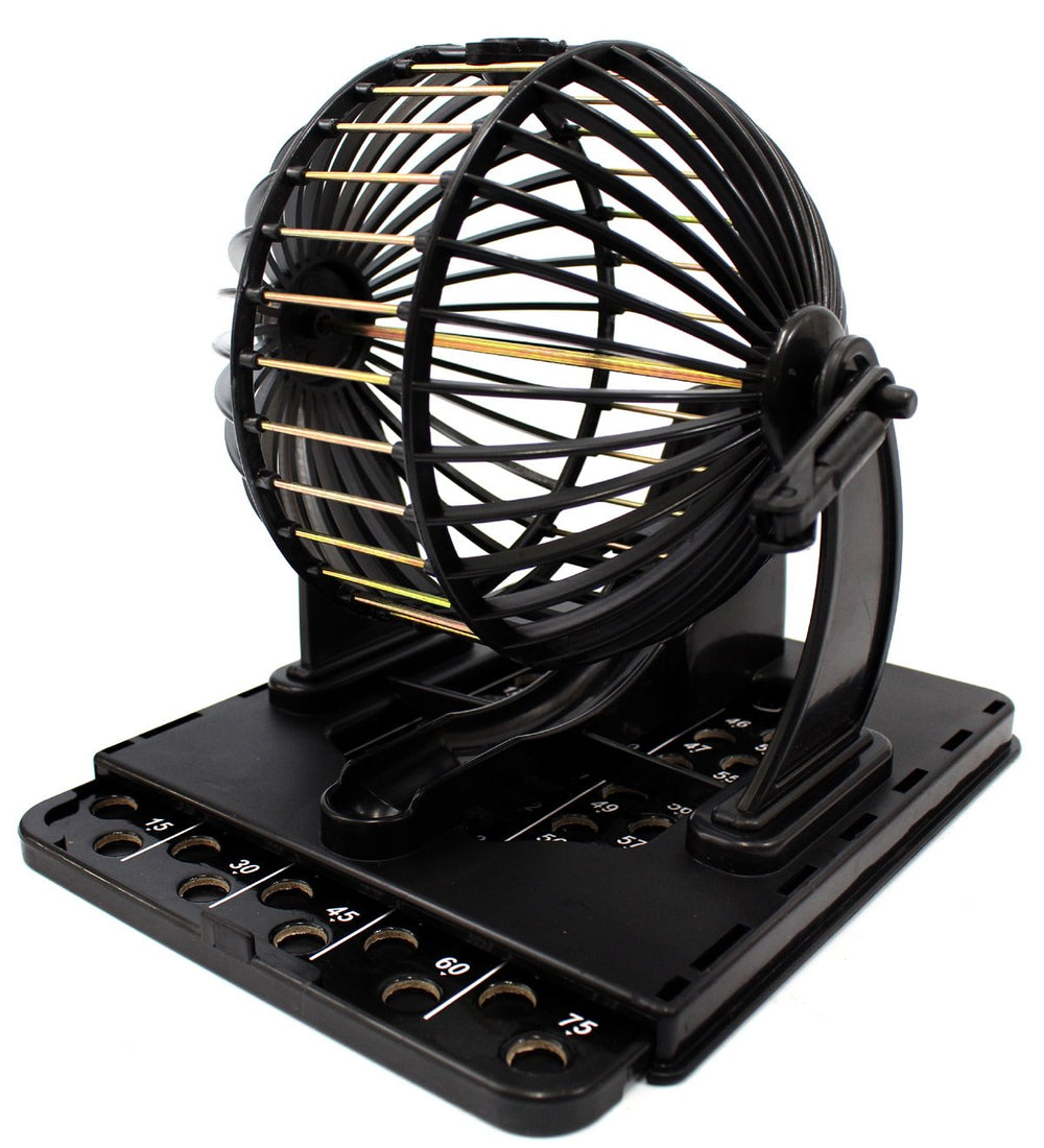 PowerTRC Bingo Cage rolling mechanism enables smooth number draws during play.