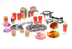 PowerTRC Doll Kitchen Play Set utensils invite kids to mix and match tools.