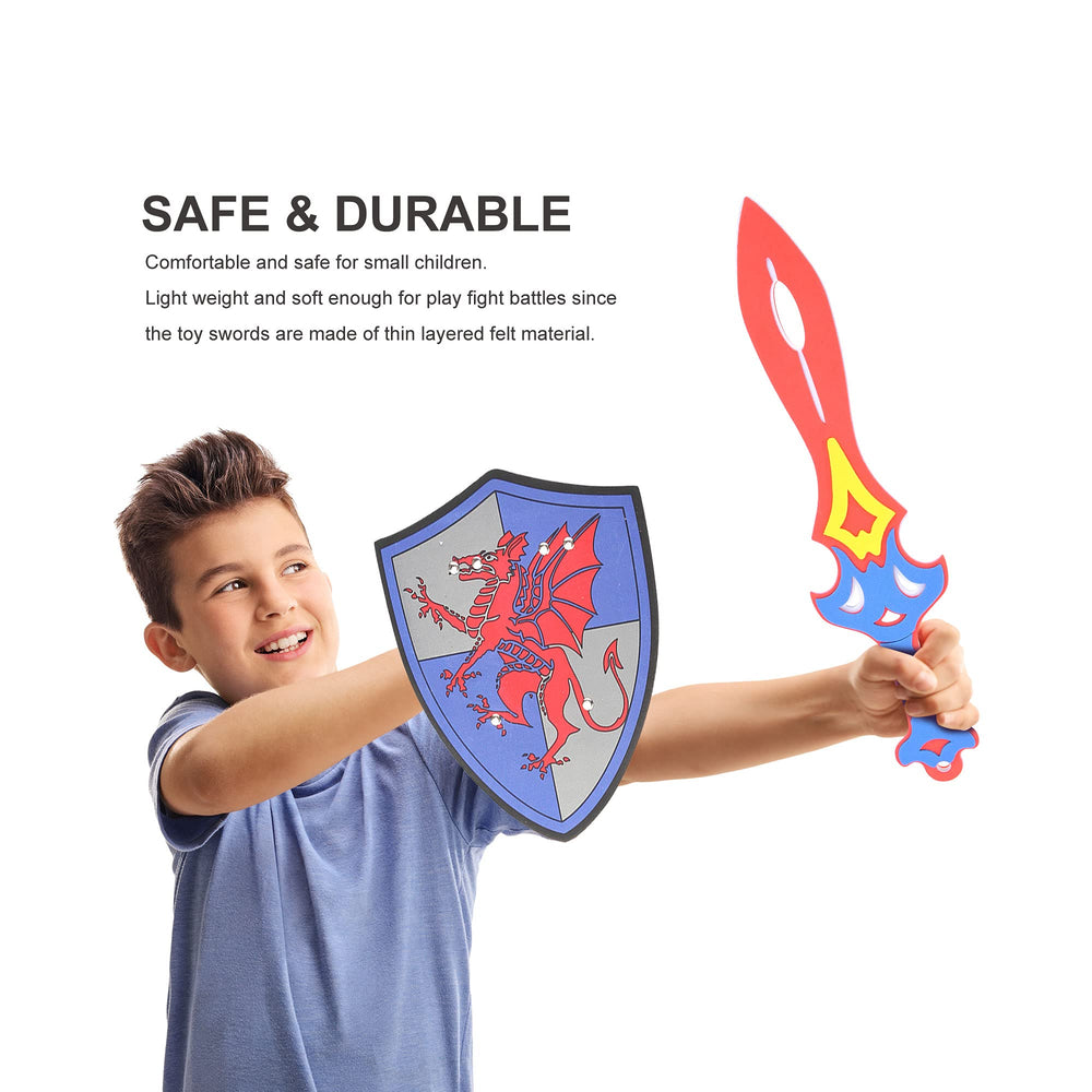 PowerTRC foam sword design 2 – red-gold blade for heroic adventures