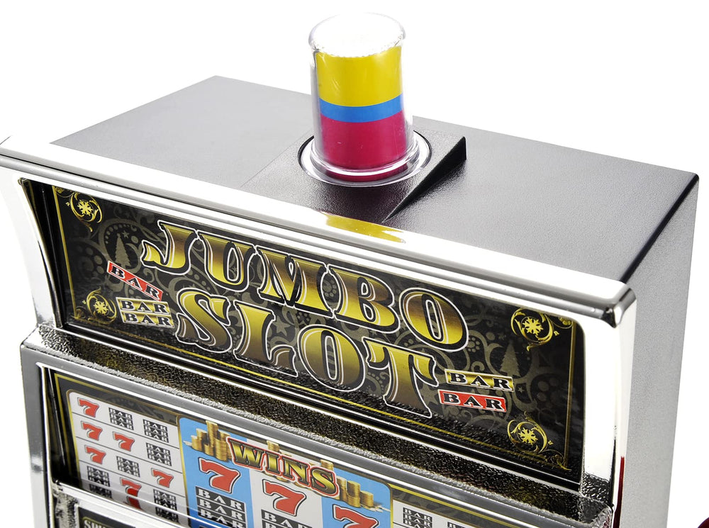 PowerTRC Jumbo Slot Bank coins dispense for quick rewards