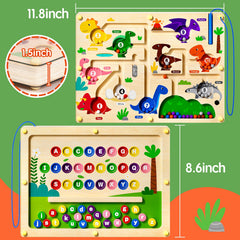 Ppotyo magnetic pen drag demonstrates bead movement for focused play.