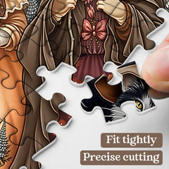 PPuzzling 1000-piece puzzle with elegant packaging box, ready for gifting.