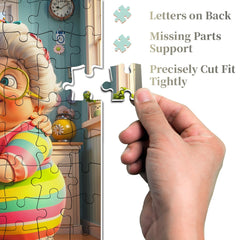 PPuzzling detailed-cutting-precision puzzle pieces, tight interlock for multiple sessions.