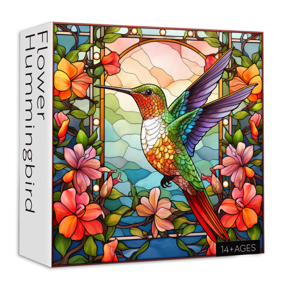 PPuzzling Hummingbird puzzle poster reference for efficient solving