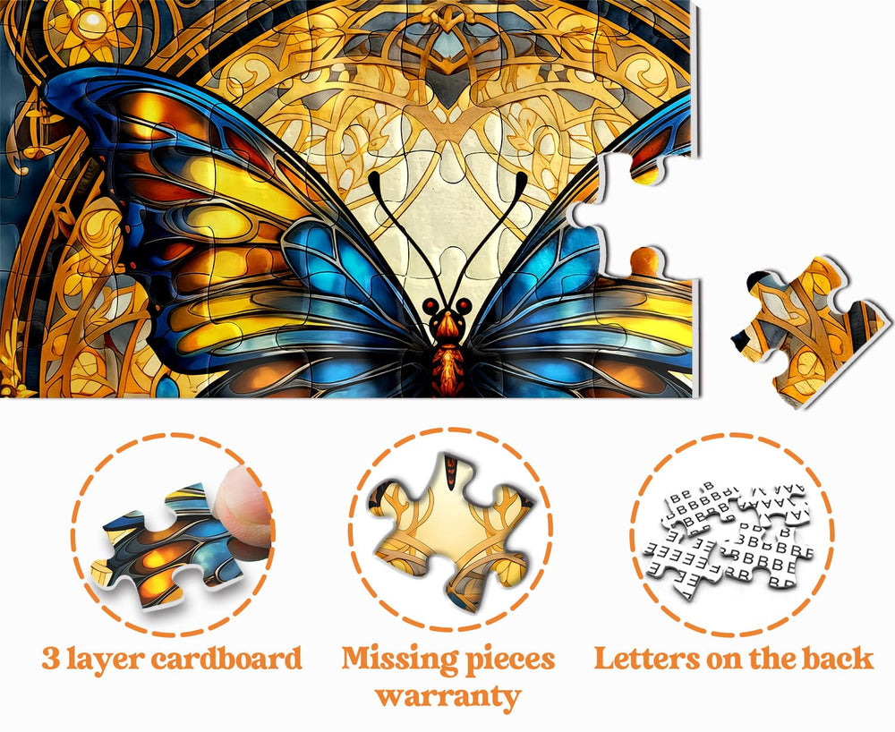 PPuzzling Poster Included offers a high-resolution guide for finishing.