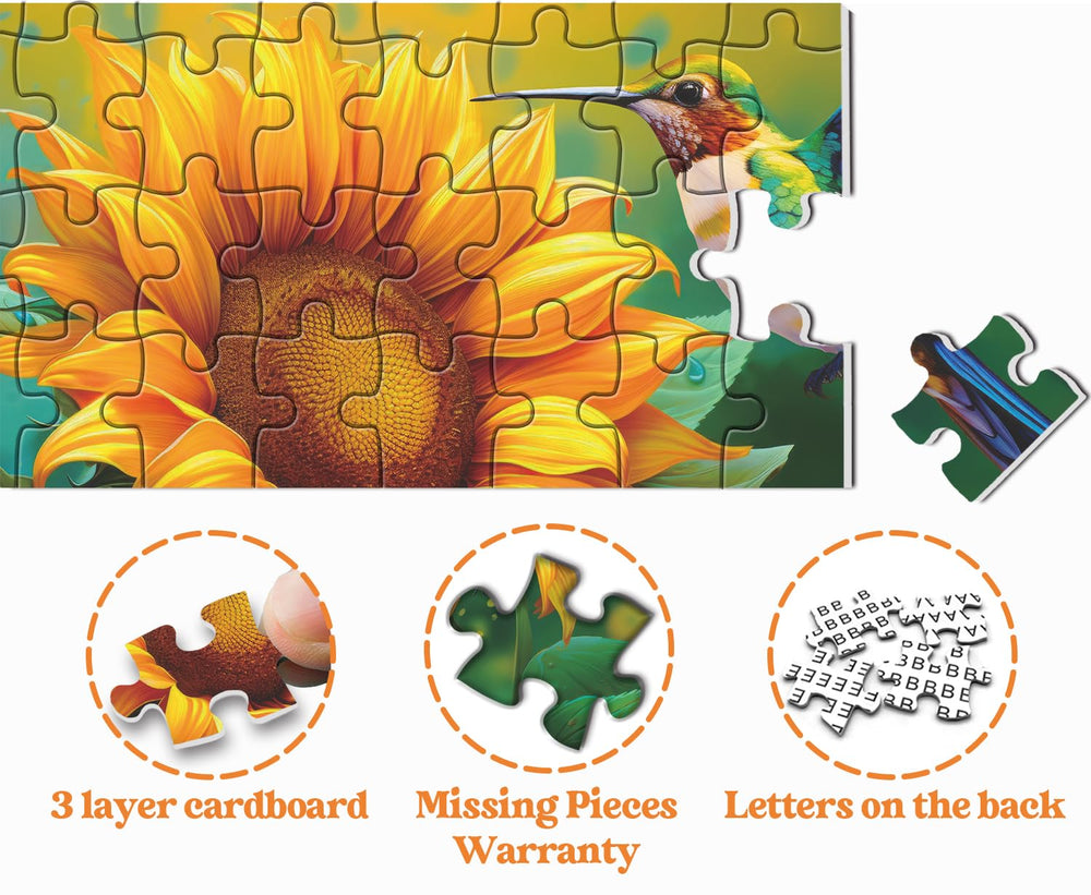 PPuzzling Premium Quality Puzzle Cardboard ensures durable pieces for repeated use
