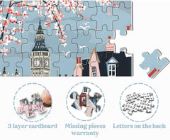 PPuzzling Romantic city stroll puzzle to spark cozy home decor ideas.