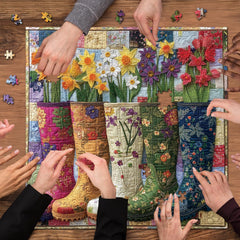 PPuzzling wall-art ready puzzle for quick framing