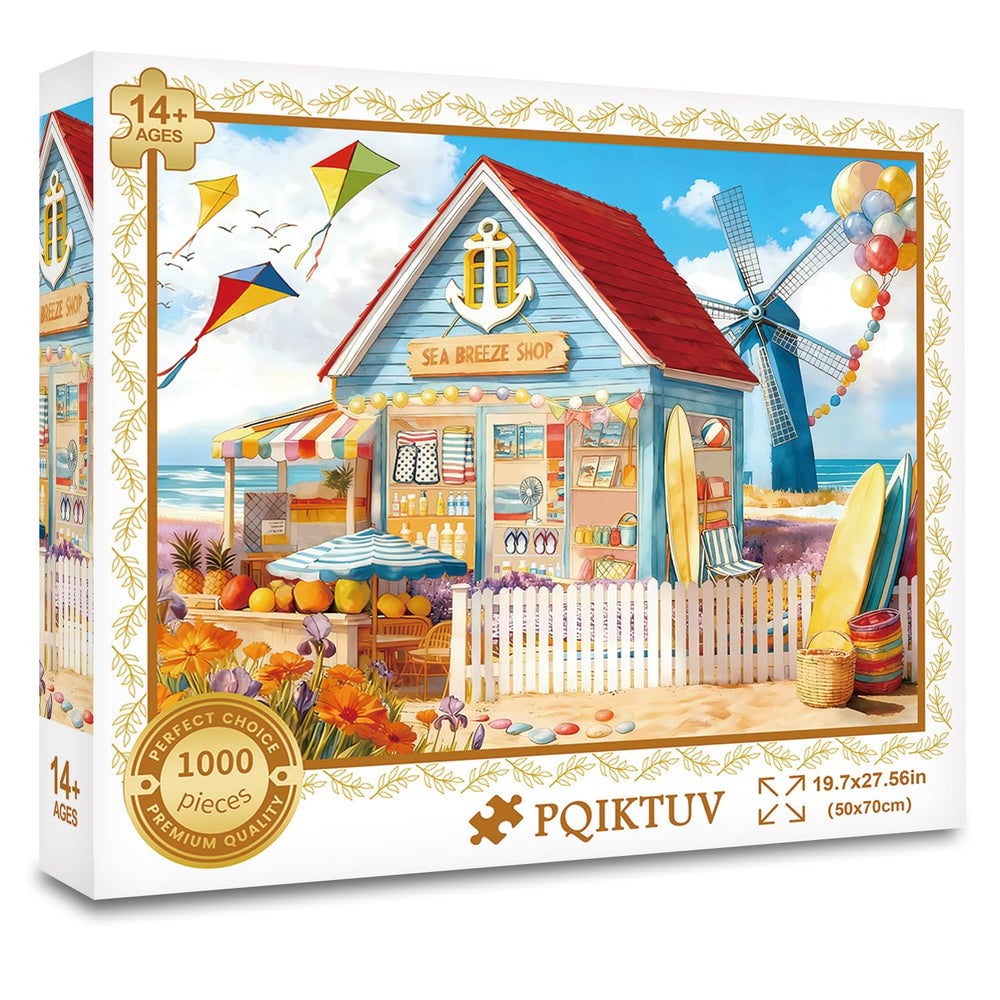 PQIKTUV puzzle with letters on back highlights customizable difficulty for relaxing, focused play.