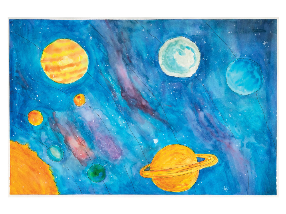 Prang included paintbrush in master pack for immediate painting