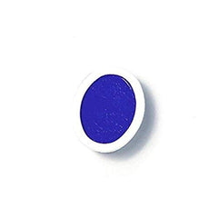 Prang blue semi-moist watercolor refill oval for vibrant washes in oval pan sets