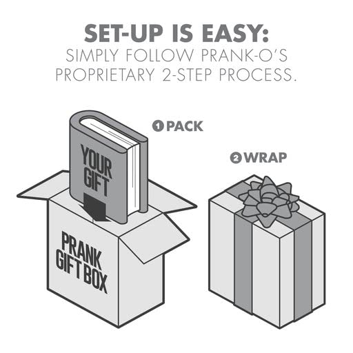 Flat-pack assembly of Carbecue prank box for easy shipping and setup.