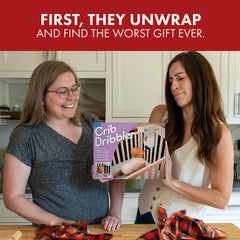 Prank-O Crib Dribbler eco-friendly cardboard enhances sustainable gifting experiences
