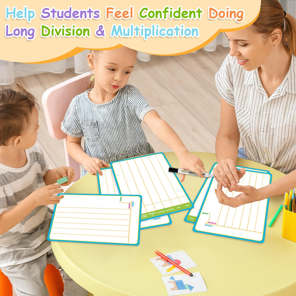 PraxiKidy multiplication-division practice card supports independent or small-group work.