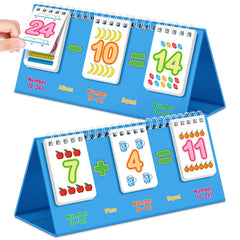 PraxiKidy addition flashcards with seven apples visuals boost early number sense