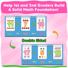 PraxiKidy subtraction cards cover 24-0 to 24-12 range for practice