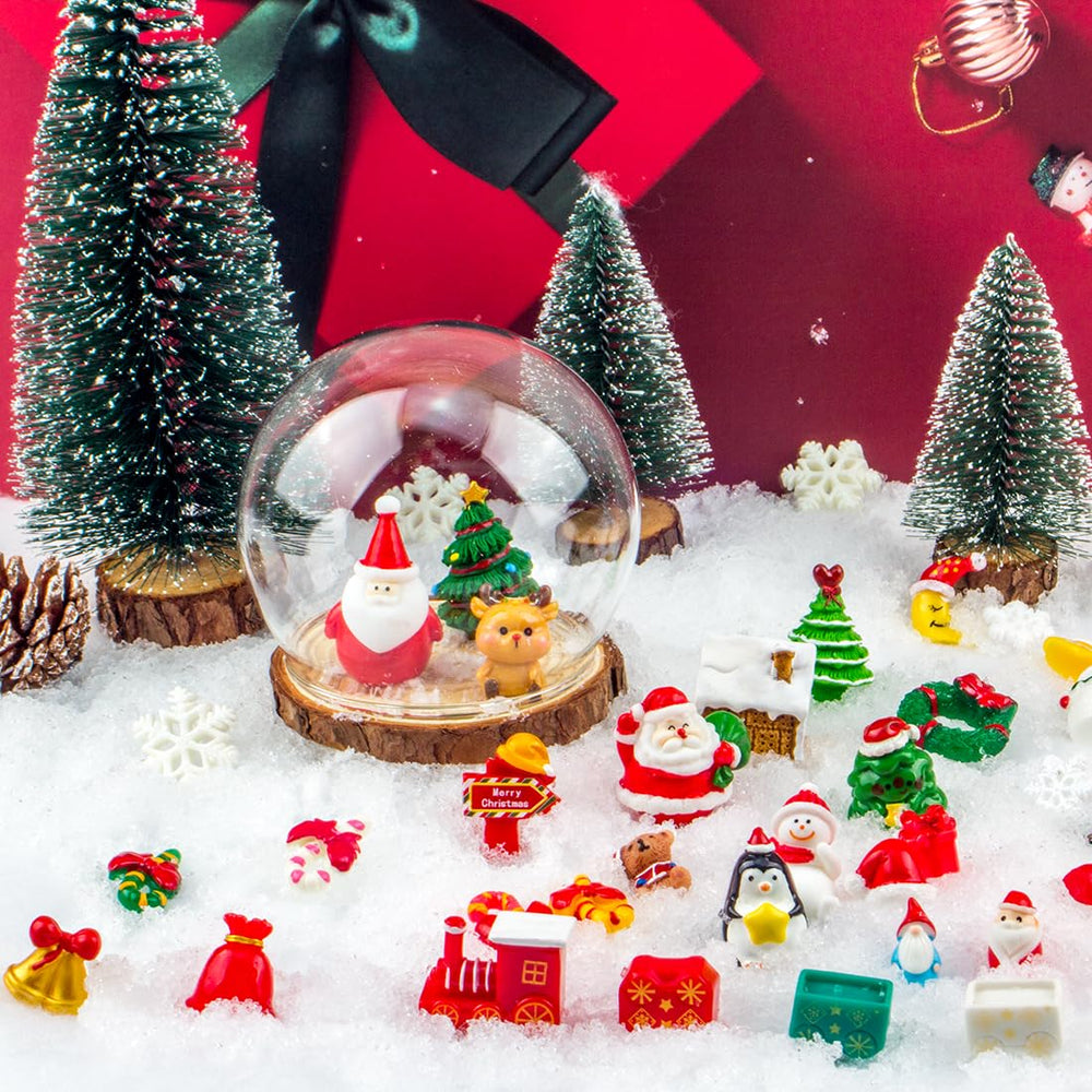 Prehalpty reindeer miniature figurine for wreaths and seasonal displays.