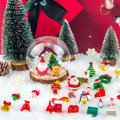 Prehalpty reindeer miniature figurine for wreaths and seasonal displays.