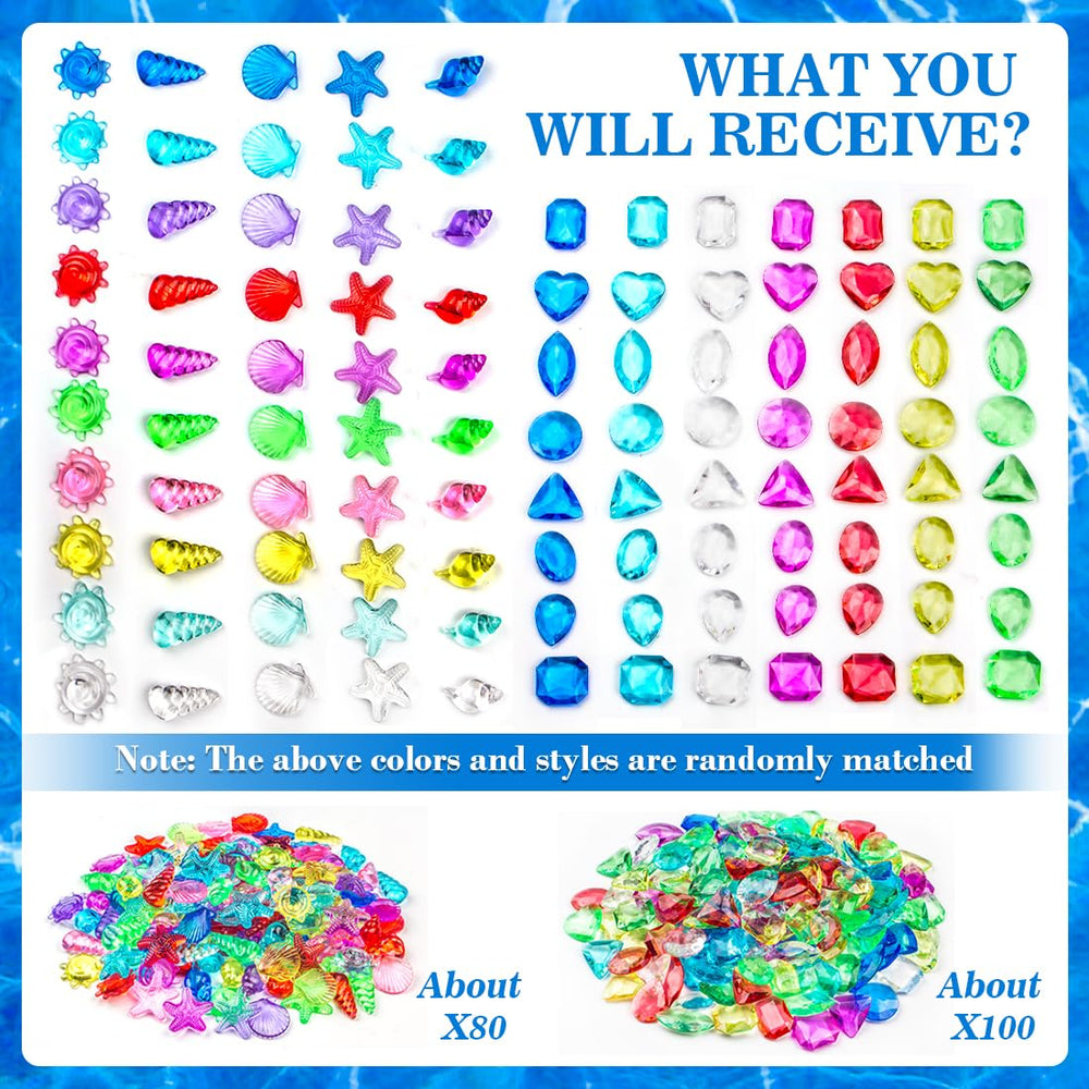 Prehalpty textured seashells in multiple shapes for decor and crafts.
