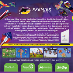 Premier Kites gift-worthy wind spinner perfect for outdoor spaces.