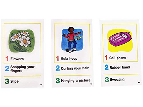 Three clue levels on each card support mixed-age play and learning.