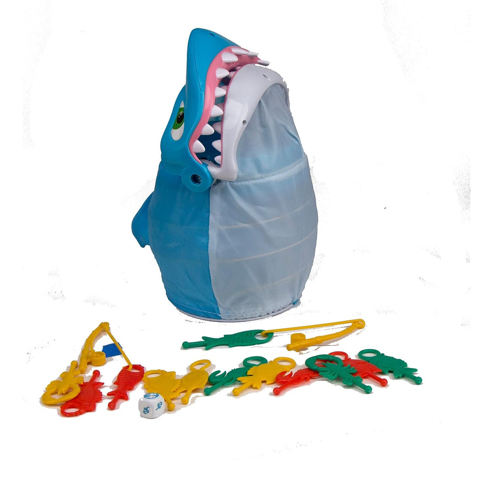 Pressman Shark Bite instructions included for easy setup and play