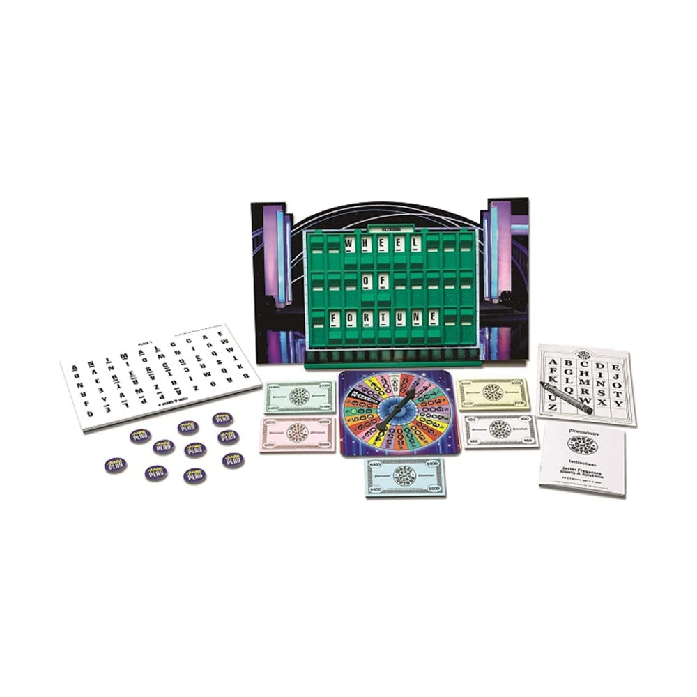 Pressman Wheel of Fortune 7th Edition brand-new puzzles offering variety.