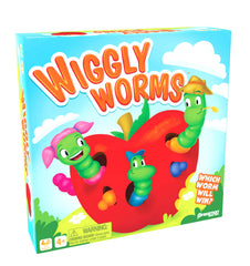 Pressman Wiggly Worms invites 2β4 players for shared play and counting