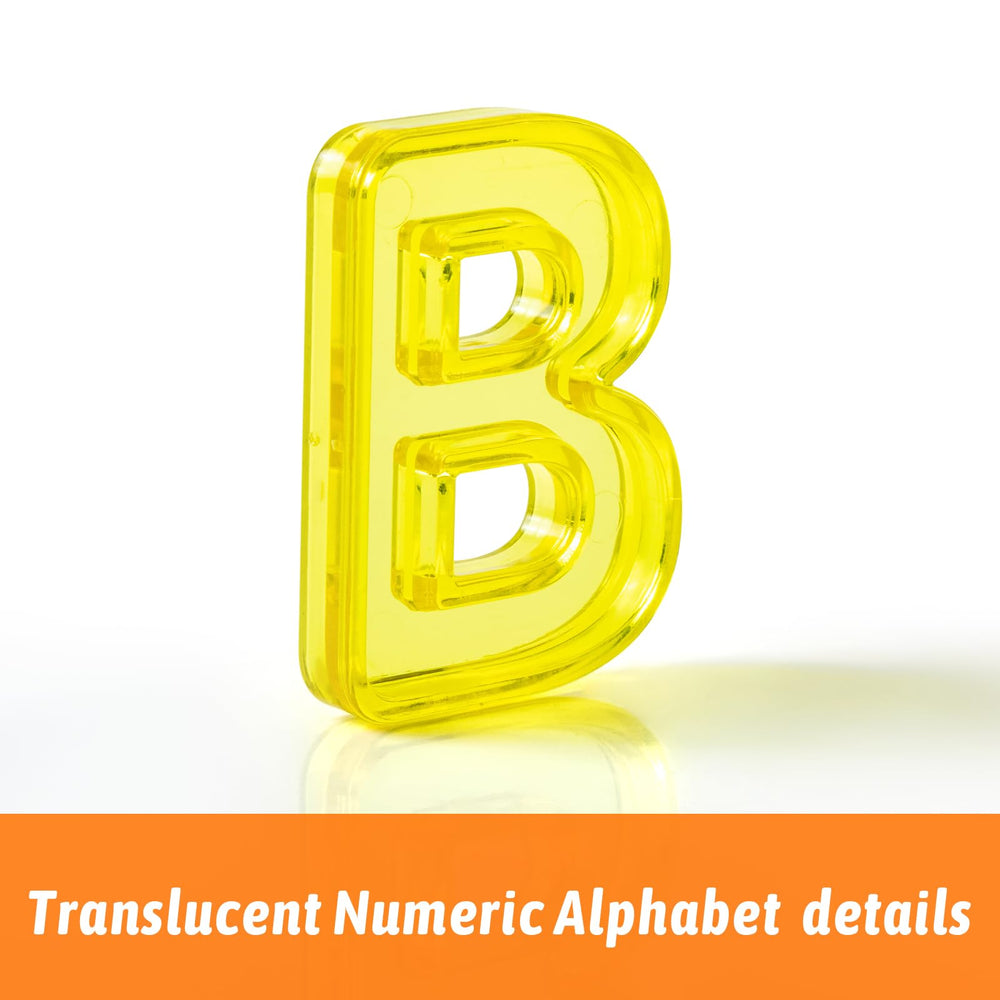 Premium ABS plastic ensures durable, non-magnetic PreTrans letters for frequent use