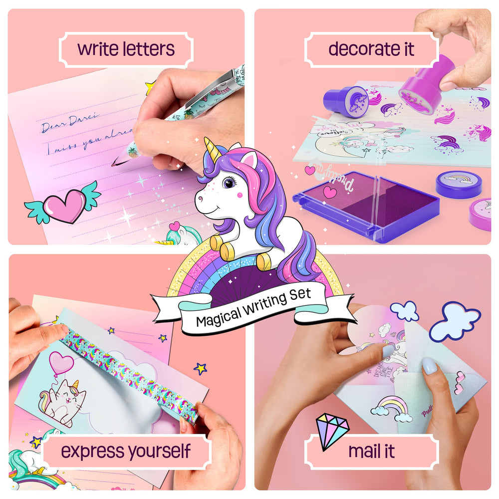 Pretty Me mega stationery set packaging ready for birthdays and gifting.