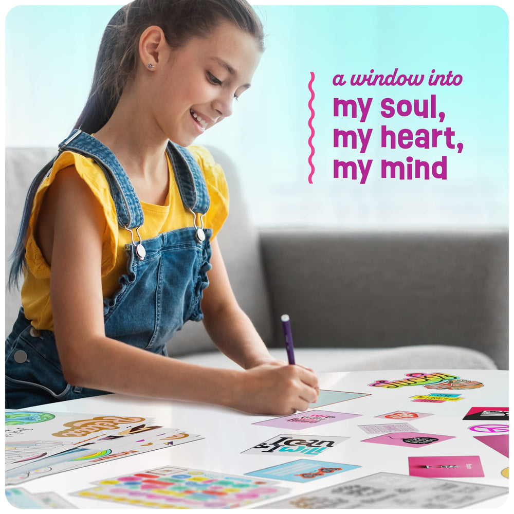 Pretty Me over 150 artworks provide varied visuals for collage creativity.