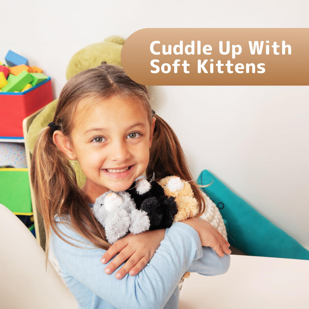 PREXTEX 6-inch kitten closeup highlights lifelike details for collectors