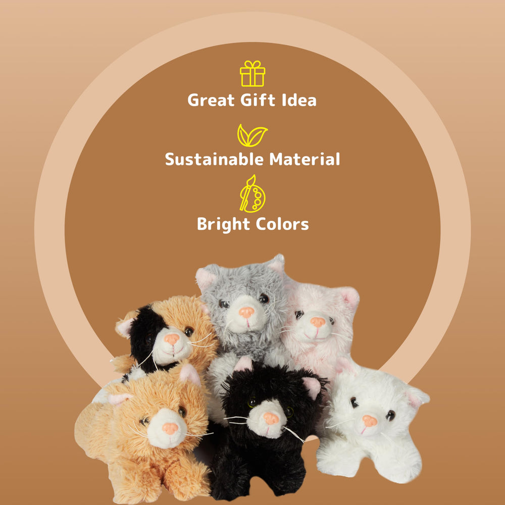 PREXTEX 6-inch kitten decor display adds cozy charm to rooms