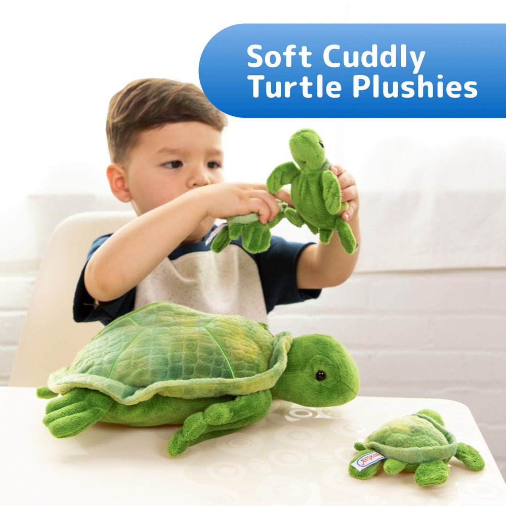 Zippered storage feature shown on PREXTEX turtle for easy organization