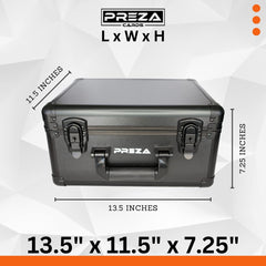 PREZA travel-ready image, portable slab case ideal for events and travel