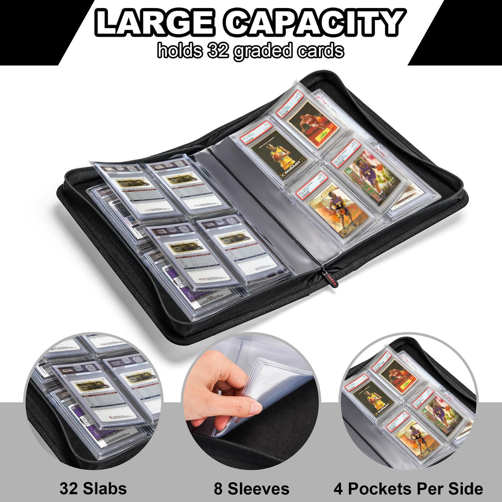 Sealed packs compatibility with PREZA slab binder for flexible use cases.
