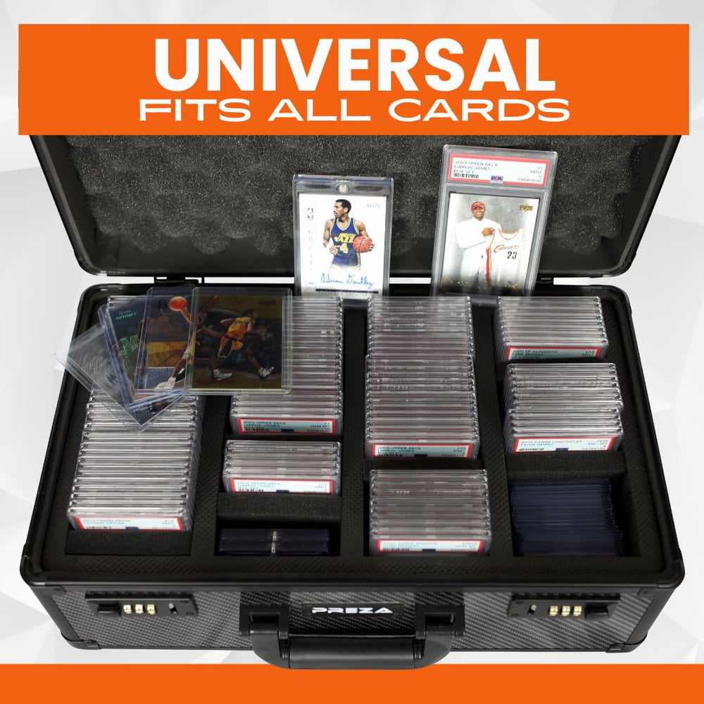 Universal compatibility with PSA, BGS, SGC, CSG, and GMA graded cards