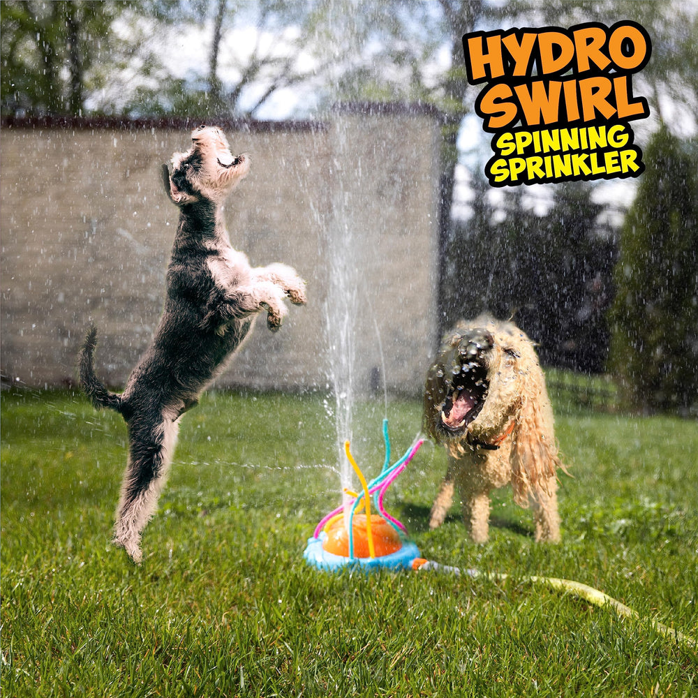 Prime Time lightweight sprinkler is easy to move around the yard.
