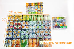 Prime Time Puzzles matte finish reduces glare for easy viewing during assembly