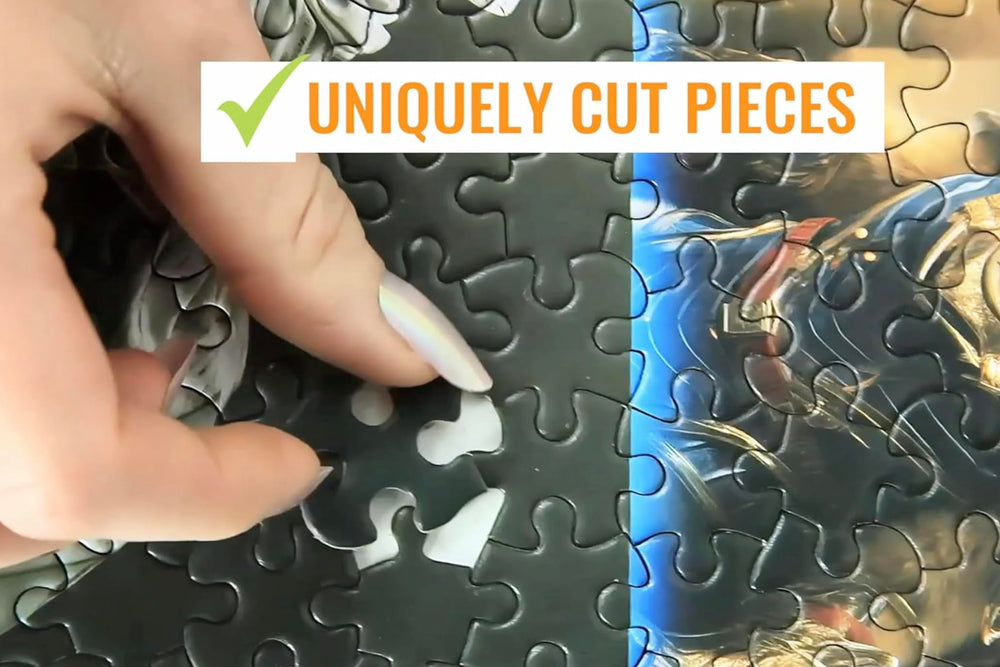 Prime TIme Puzzles uniquely cut pieces—minimize false fits during assembly