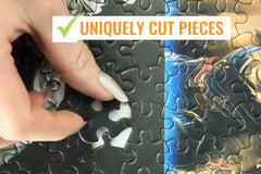 Prime TIme Puzzles uniquely cut pieces—minimize false fits during assembly